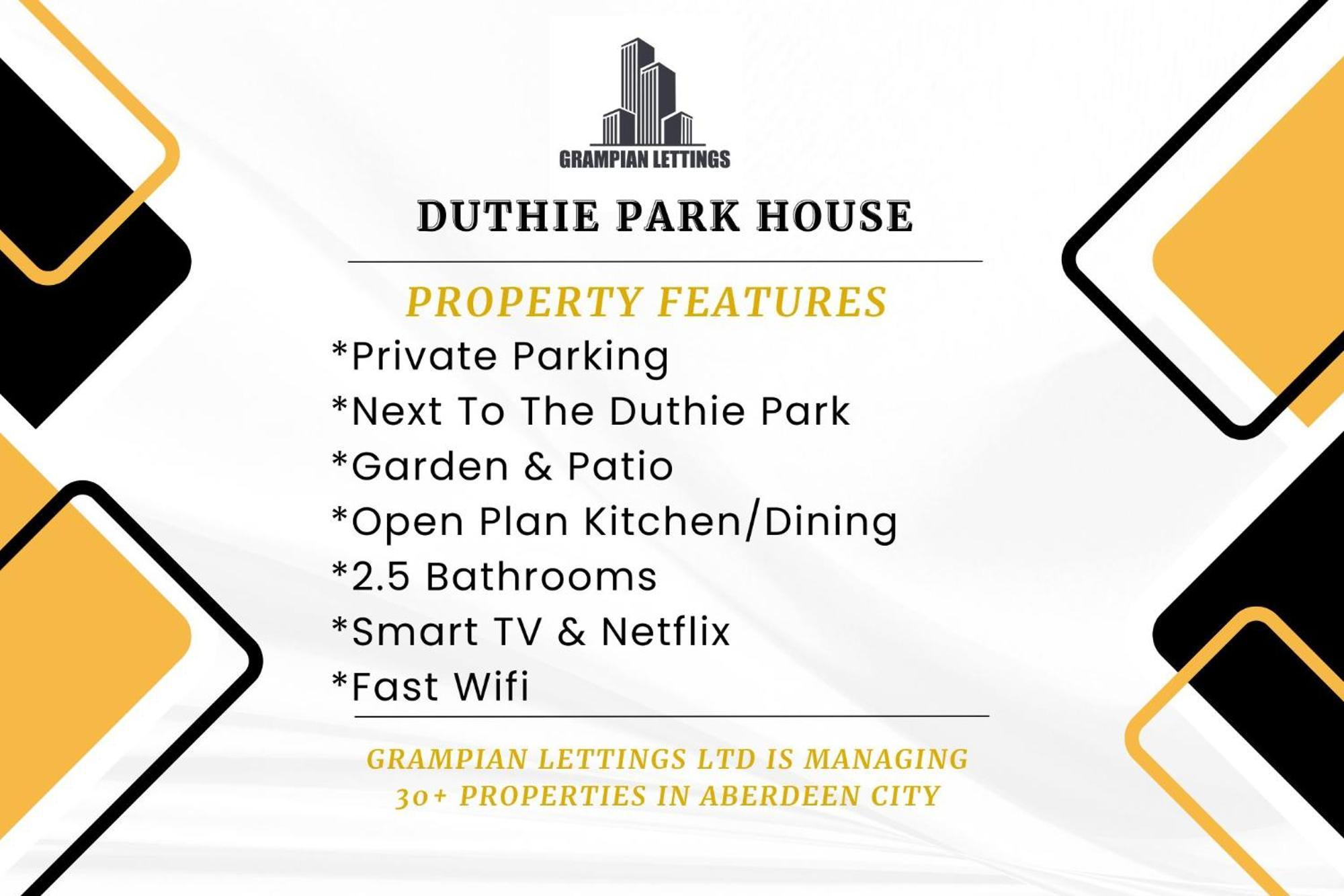 Duthie Park House - Grampian Lettings Ltd Villa Aberdeen Ngoại thất bức ảnh